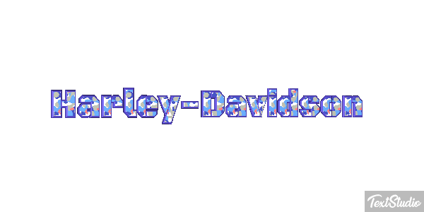 Harley-Davidson テキスト効果