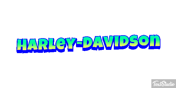 Harley-Davidson テキスト効果