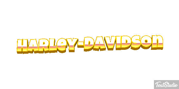 Harley-Davidson テキスト効果
