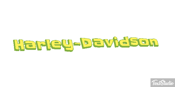 Harley-Davidson テキスト効果