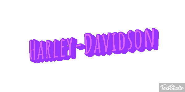Harley-Davidson テキスト効果
