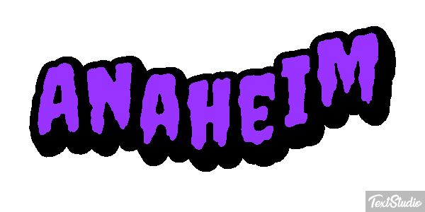 Anaheim Texteffekt