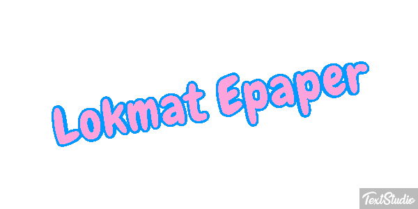 Lokmat Epaper Efeito do texto