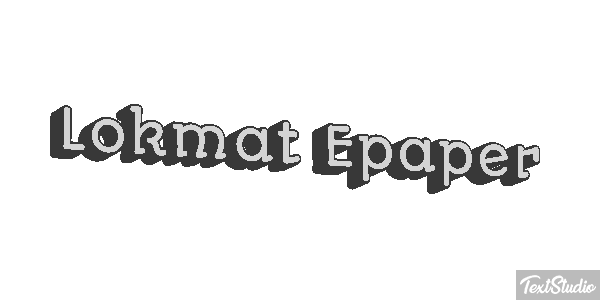 Lokmat Epaper Efeito do texto