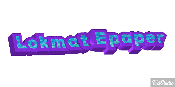 Lokmat Epaper Efeito do texto
