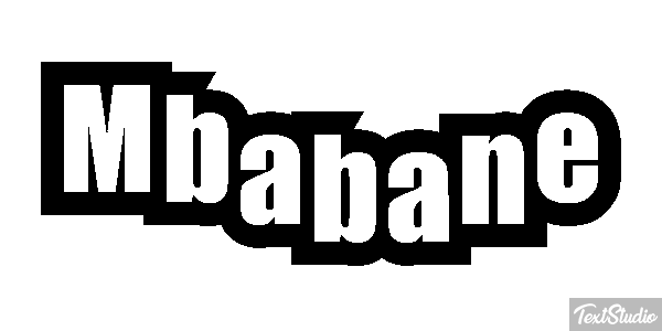 Mbabane Efekt tekstowy