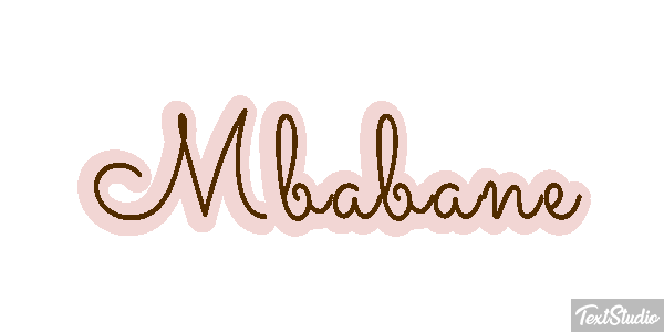 Mbabane Efekt tekstowy