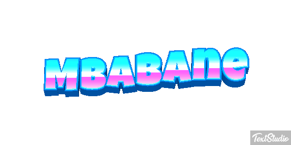 Mbabane Efekt tekstowy