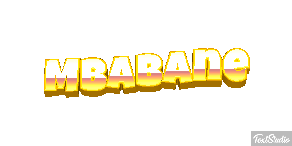 Mbabane Efekt tekstowy