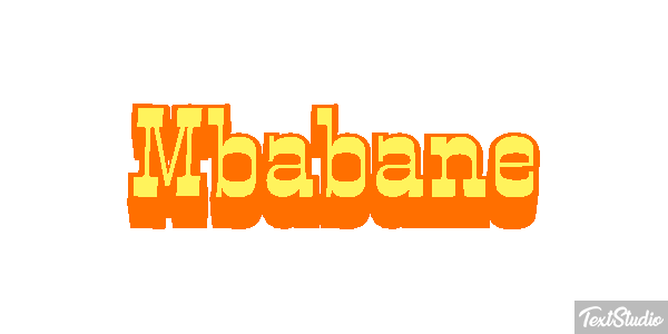 Mbabane Efekt tekstowy
