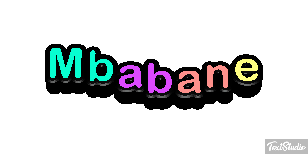 Mbabane Efekt tekstowy