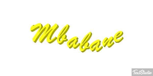 Mbabane Efekt tekstowy