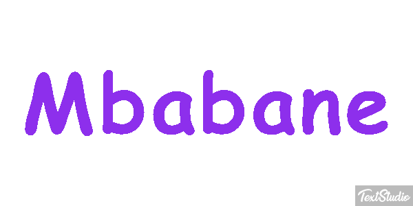 Mbabane Efekt tekstowy