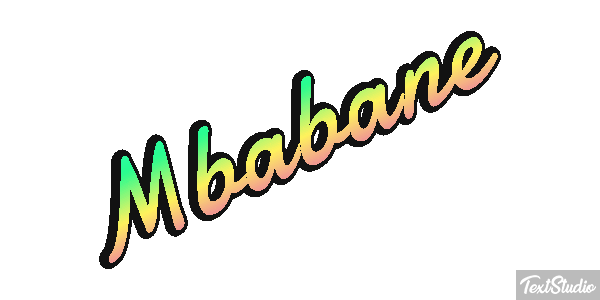 Mbabane Efekt tekstowy