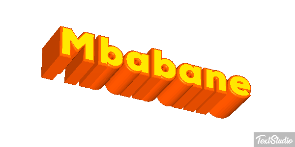 Mbabane Efekt tekstowy