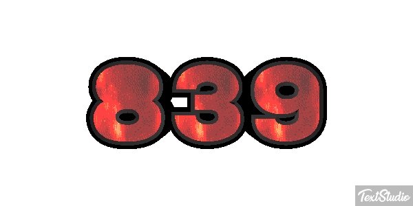 839 Metin efekti