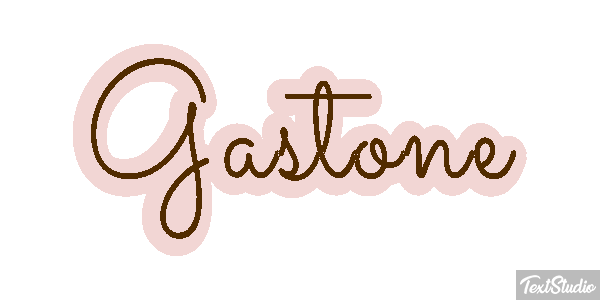 Gastone Effetto testo