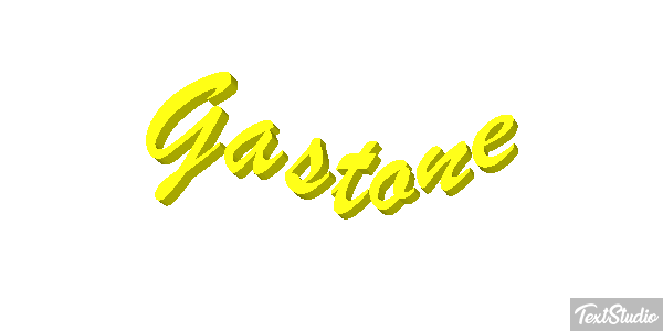 Gastone Effetto testo