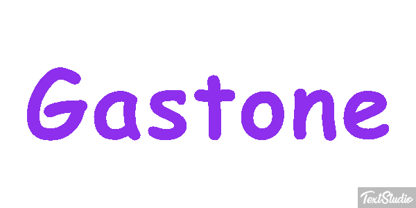 Gastone Effetto testo
