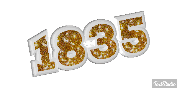 1835 Text effect