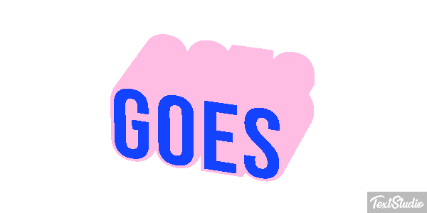 Goes Text effect