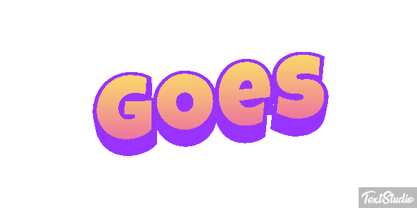 Goes Text effect