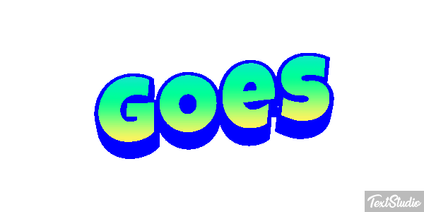 Goes Text effect