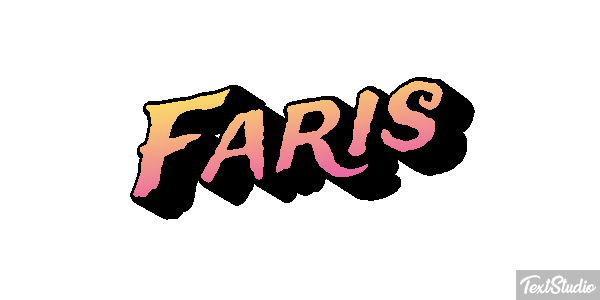 Faris Texteffekt