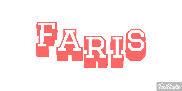 Faris Texteffekt