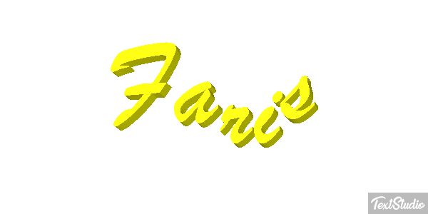 Faris Texteffekt