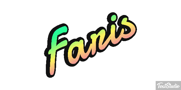 Faris Texteffekt