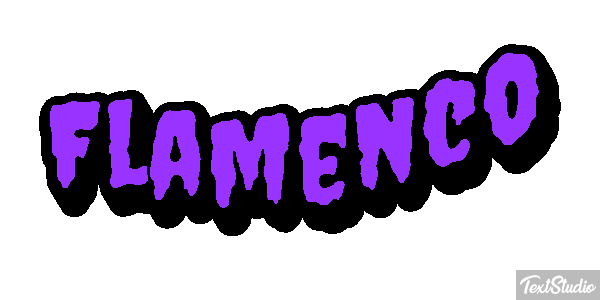 Flamenco Texteffekt