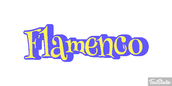 Flamenco Texteffekt