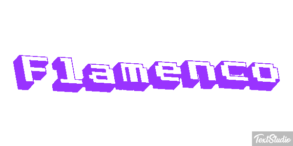 Flamenco Texteffekt