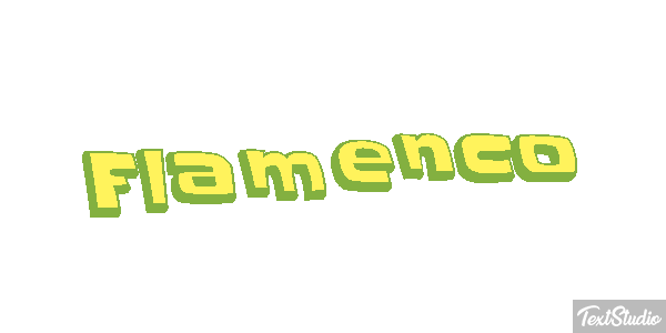 Flamenco Texteffekt