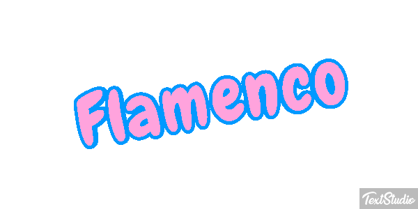 Flamenco Texteffekt