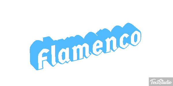 Flamenco Texteffekt