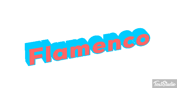 Flamenco Texteffekt