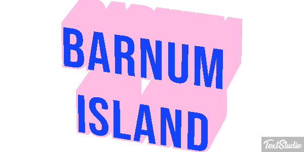 Barnum Island Efekt tekstowy