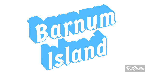 Barnum Island Efekt tekstowy
