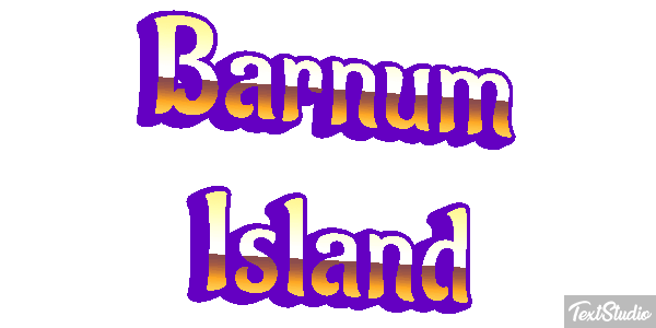 Barnum Island Efekt tekstowy