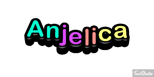 Anjelica Effetto testo