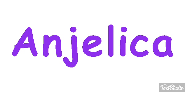 Anjelica Effetto testo