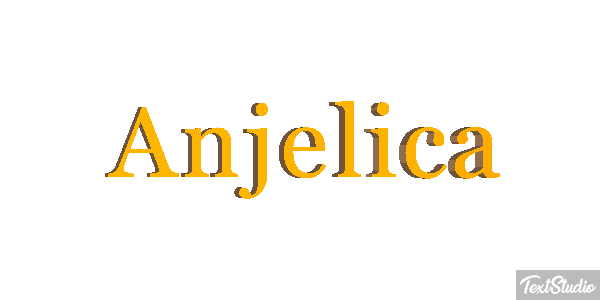 Anjelica Effetto testo