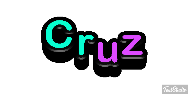 Cruz Efekt tekstowy