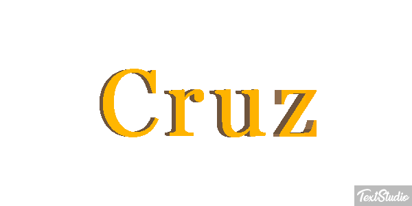 Cruz Efekt tekstowy
