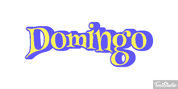 Domingo Effetto testo