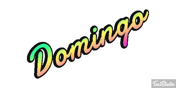 Domingo Effetto testo