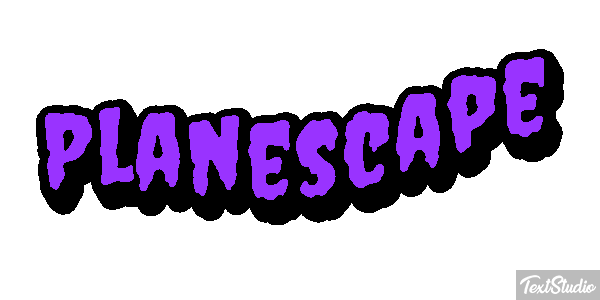 Planescape Text effect
