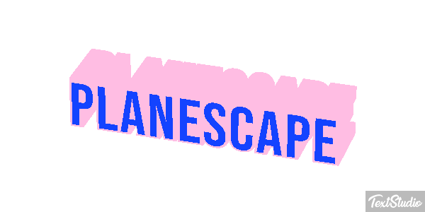 Planescape Text effect